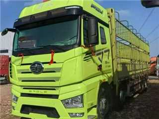 乐山二手一汽解放 解放J7 解放J7前四后八高栏车