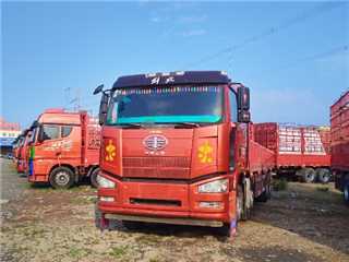 黄石二手一汽解放 解放J6P 前四后八平板