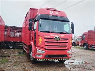 漳州二手一汽解放 解放J6L 国六解放7米8厢车带尾板