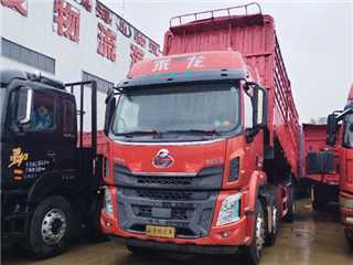 东风柳汽 乘龙 乘龙前四后四7米8高栏自卸